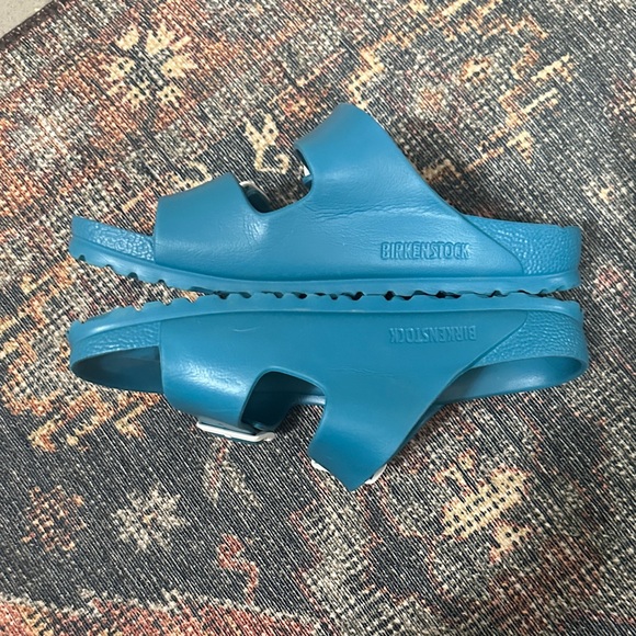 Birkenstock Teal Double-Buckle Sandals - Picture 5 of 6